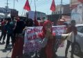 Massa Aksi LMND Kendari (Foto: IST)