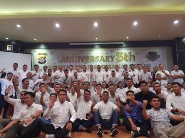 Anggota Leting 4238 Polda Sultra Berpose Bersama (Foto: IST)