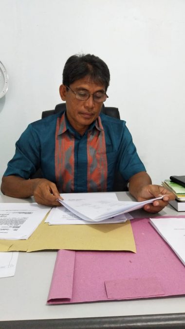 Kepala Dinas Koperasi dan UMKM Kolut, Muh Yasin (Foto: Ahmad)