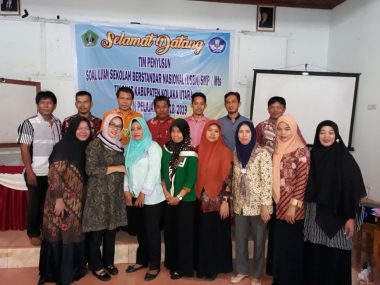 Tim Penyusun Soal OSN Tingkat Kecamatan di Kolut (Foto: Ahmad)