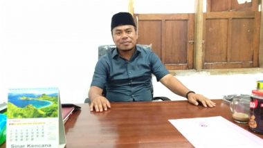 Ketua Bawaslu Busel, Mahyudin (Foto: Muhammad Irfan Sahidin)