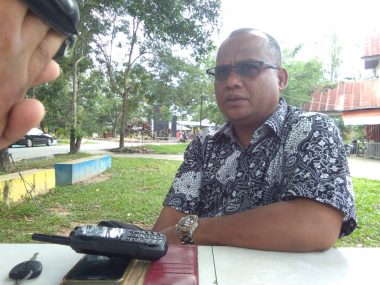 Ketua Bagian Hukum Tata Negara Fakultas Hukum UHO, Dr La Sensu (Foto: Sultan)