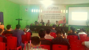 Suasana Rakor Bawaslu Konkep (Foto: Jubirman)