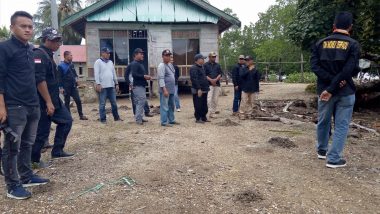Tim Monev Konkep Sedang Pantau Langsung Pembangunan (Foto: Jubirman)