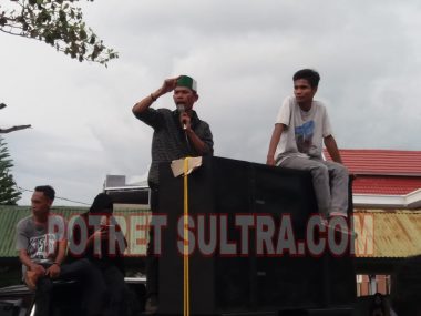 Ketua Umum Himpunan Mahasiswa Islam Cabang Baubau, Menurut La Ode Rizki Satria (Foto: Muh Irfan Sahidin)