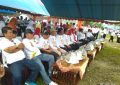Peserta Ribuan Warga Butur Meriahkan Millennial Road Sefety Festival Buton Utara (Foto: Haslin)