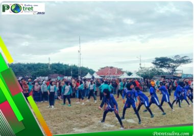 Suasana Lomba di Lapangan TPI Langara